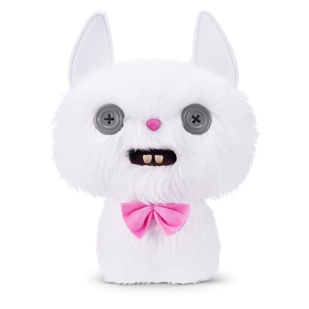 Fuggler Alley Cats 9-Inch Plush Cheezee White Ugly Monster ZURU New With Tags